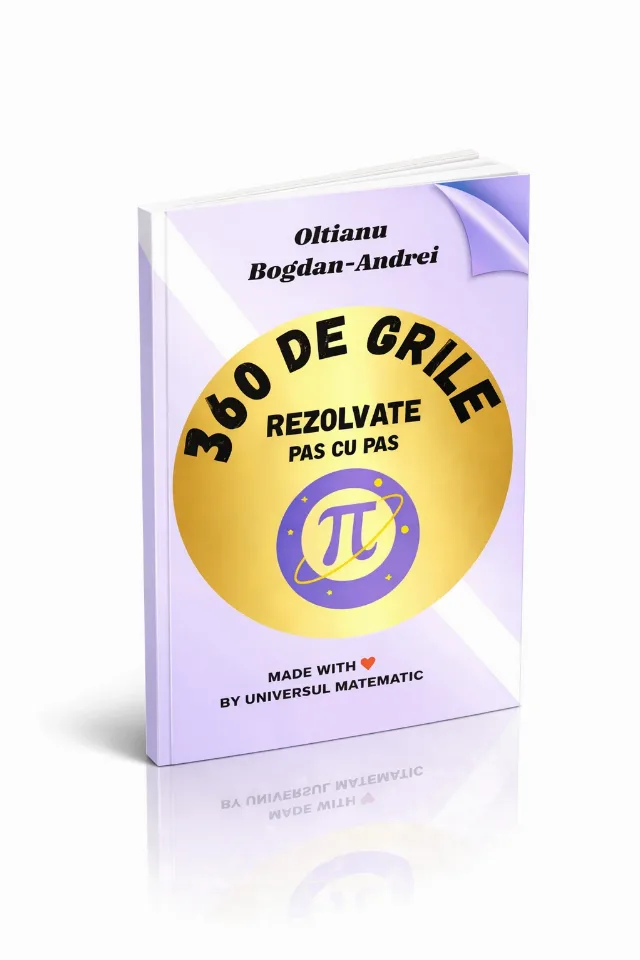 CARTE 360 DE GRILE REZOLVATE PAS CU PAS – Sector 6, București