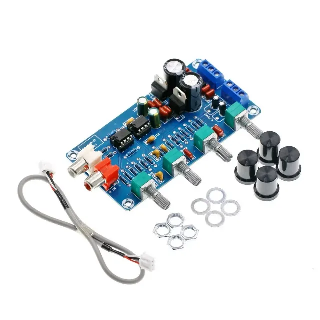 Corector de ton stereo cu alimentare diferentiala si panou XH-M164 – fotografia 3 din 5