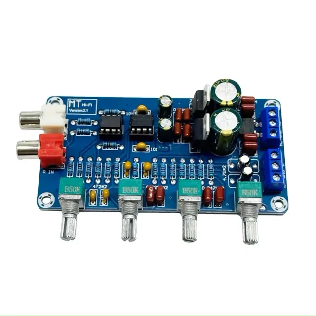 Corector de ton stereo cu alimentare diferentiala si panou XH-M164 – fotografia 2 din 5