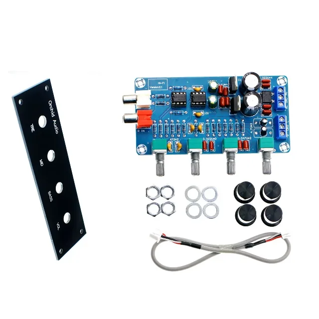 Corector de ton stereo cu alimentare diferentiala si panou XH-M164 – fotografia 1 din 5