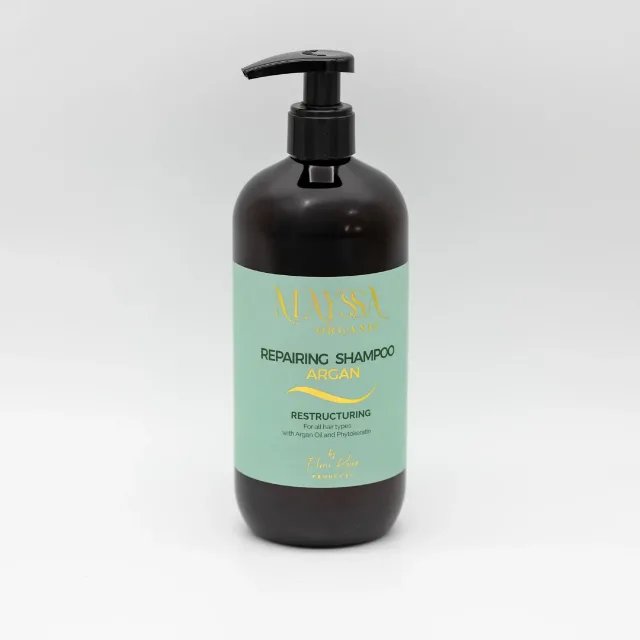 Șampon Reparare Păr Uscat & Deteriorat MAYSSA ORGANIC cu Ulei de Argan și Fitokeratină – 500ml – Sector 6, București