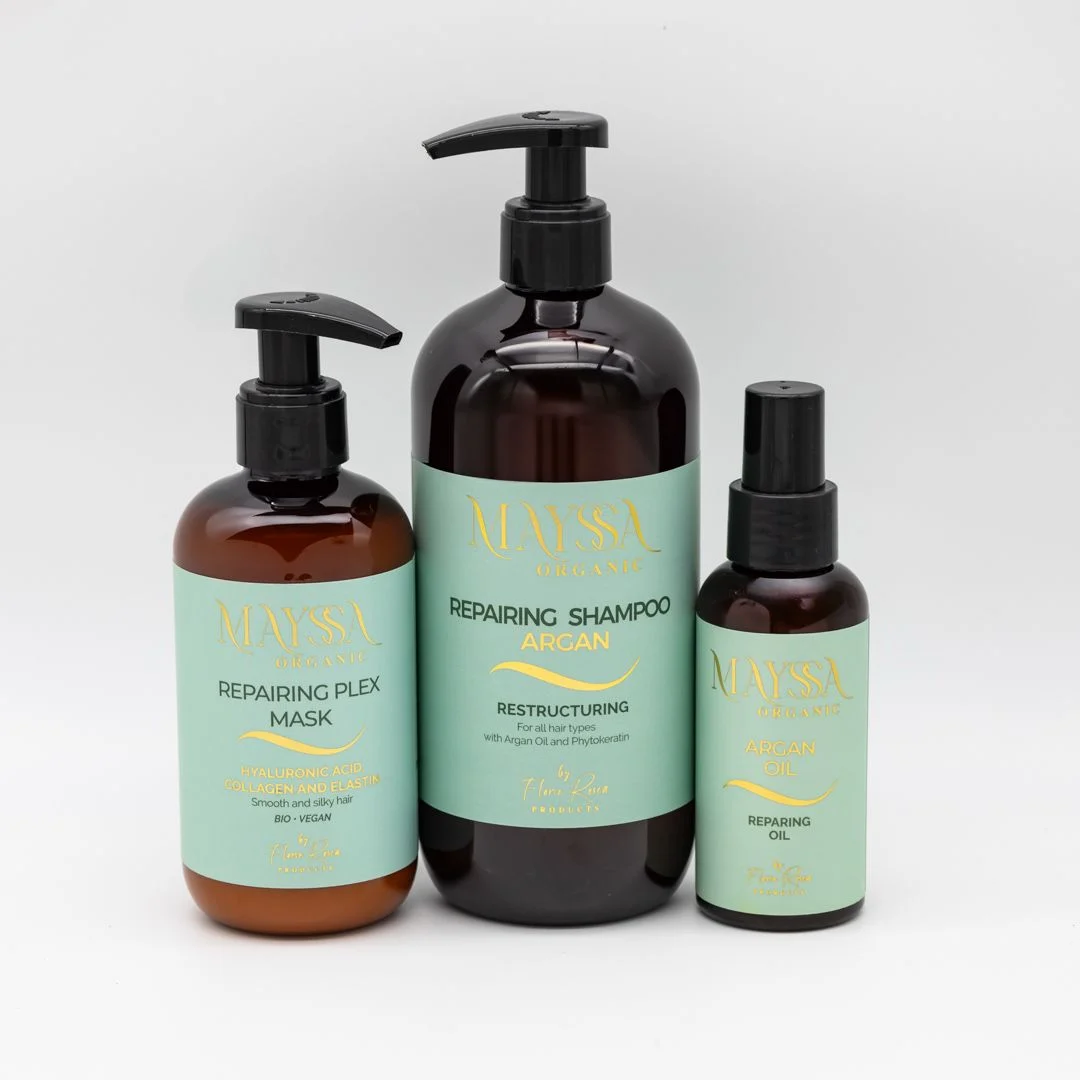 Kit reparare par blond, Sampon cu fitokeratina si ulei de argan – Sector 6, București