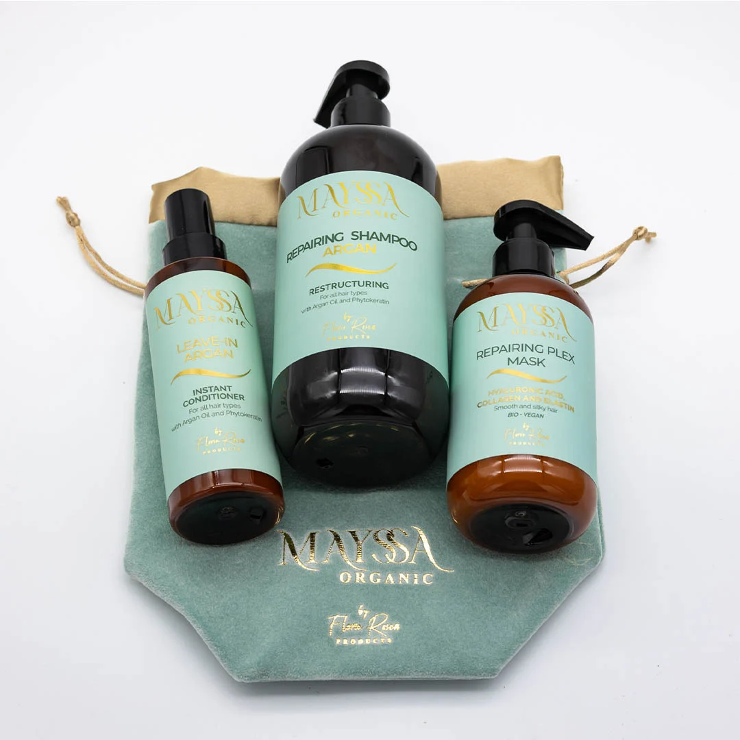 Kit reparare par deteriorat, Sampon 500ml, Masca Plex 250 ml, Leav-in 150ml – Sector 6, București