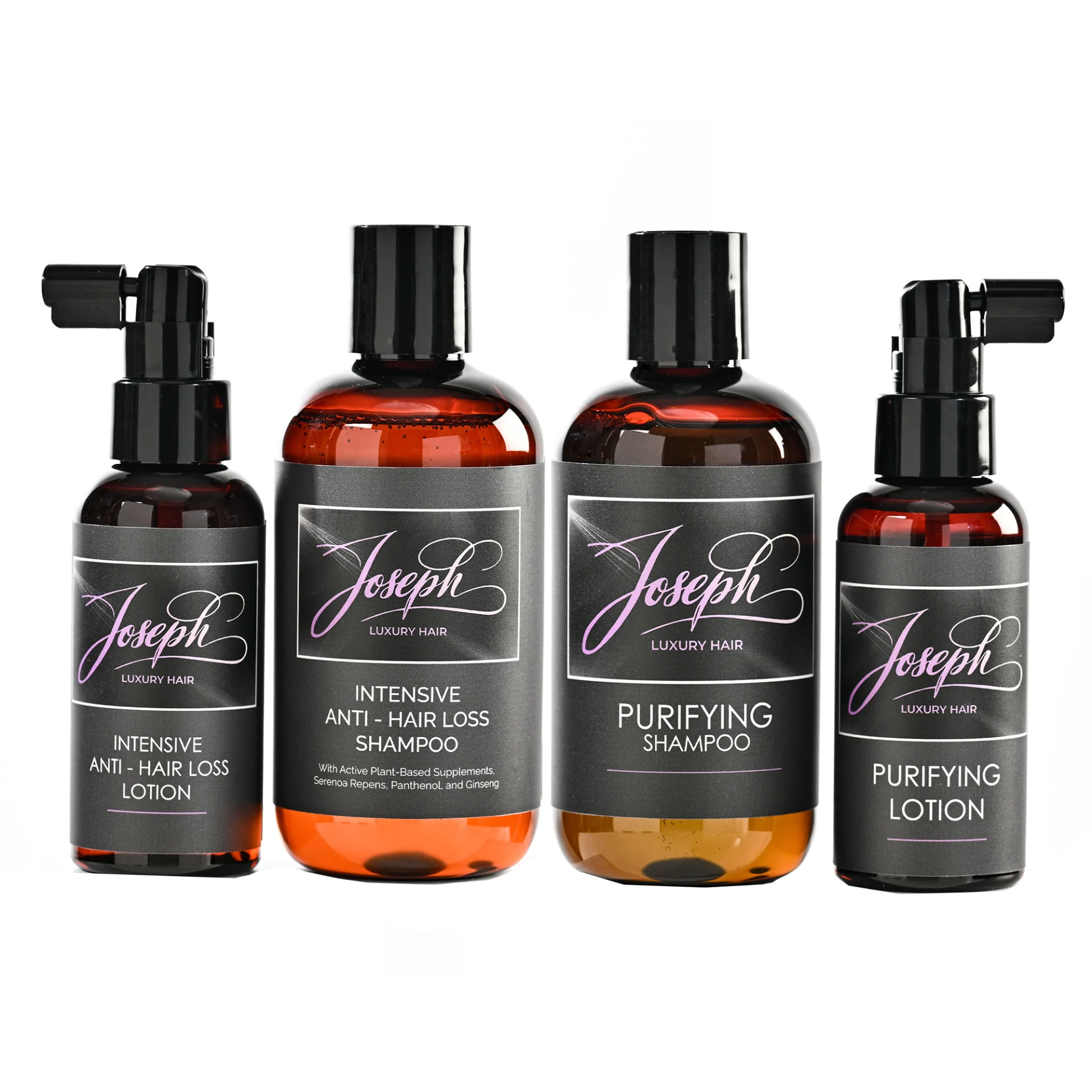 Pachet Anti-Cădere și Detox Scalp – Șampon, Loțiuni și Tratament Intensiv | Joseph Luxury Hair – fotografia 1 din 1