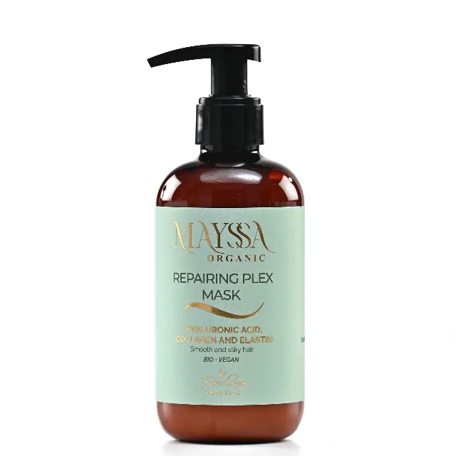 Mască Reparatoare Păr MAYSSA ORGANIC Plex 250ml – Cu Argan & Ulei de Cocos pentru Reconstrucție Intensivă – Sector 6, București