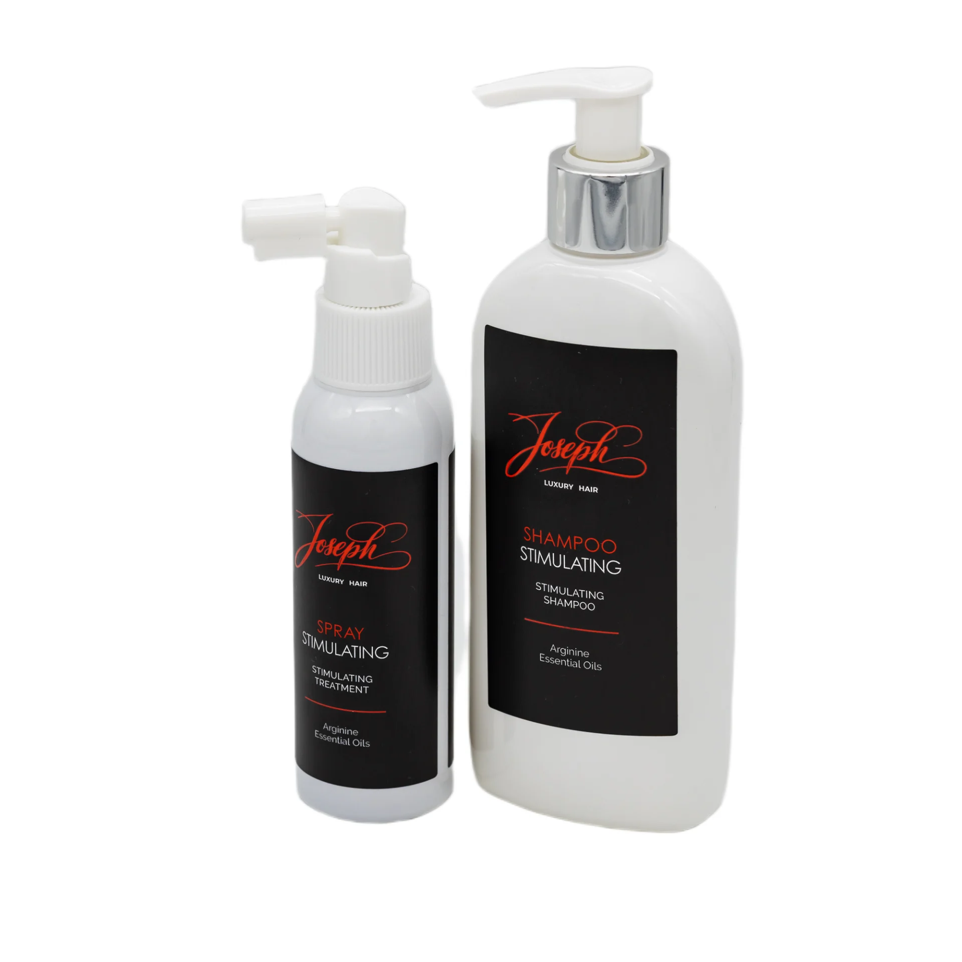 Set Anti-Cădere Păr – Spray + Șampon Stimulant pentru Creștere Rapidă | Arginină și Uleiuri Esențiale | Joseph Luxury Hair – fotografia 1 din 1