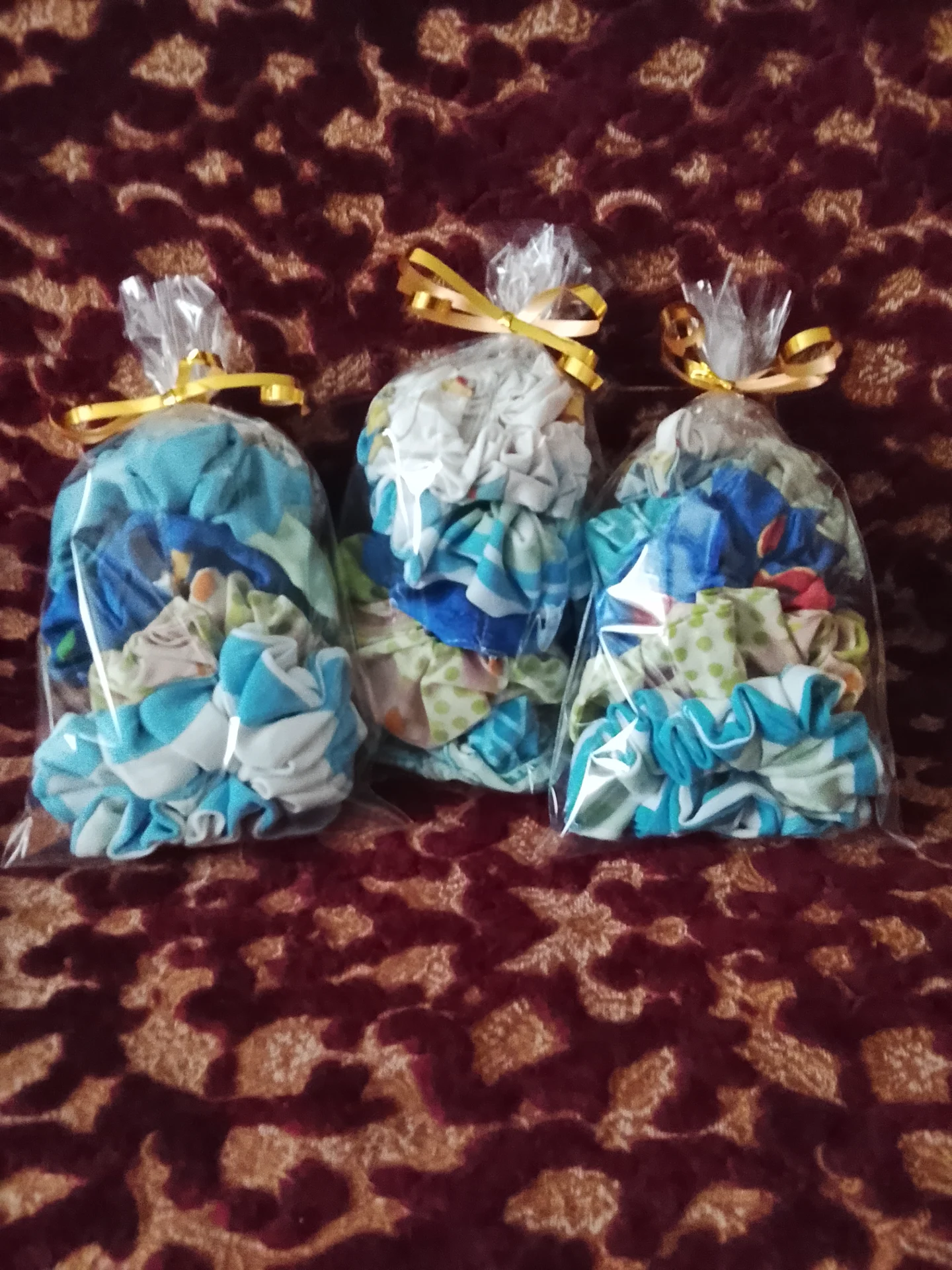 Set elastice de par scrunchie – fotografia 1 din 1