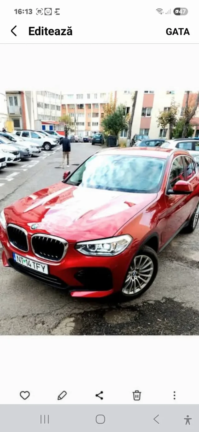 Vând BMW x4 2020 mild hibrid diesel 48 500 km – Piatra-Neamt, Neamț