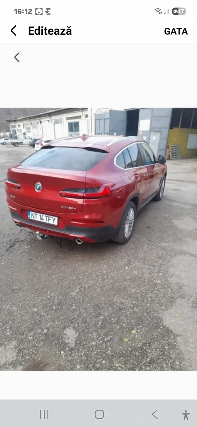 Vând BMW x4 2020 mild hibrid diesel 48 500 km – fotografia 3 din 7