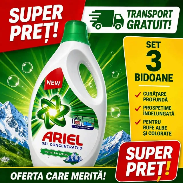 Detergent – Manastiur, Timiș