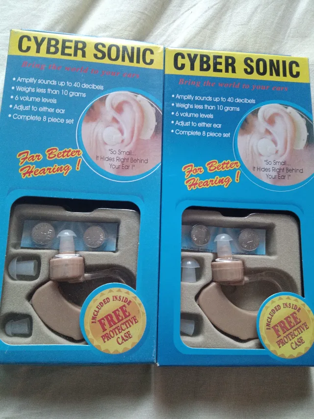 Aparat auditiv Cyber Sonic,pentru imbunatatirea auzului,nou – fotografia 2 din 3