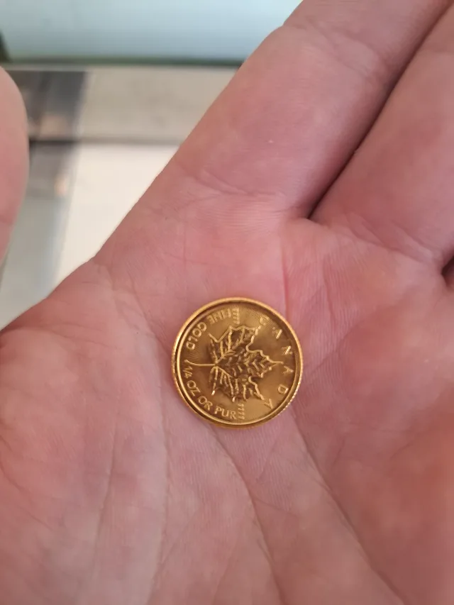 Moneda 24k 8gr – fotografia 6 din 6