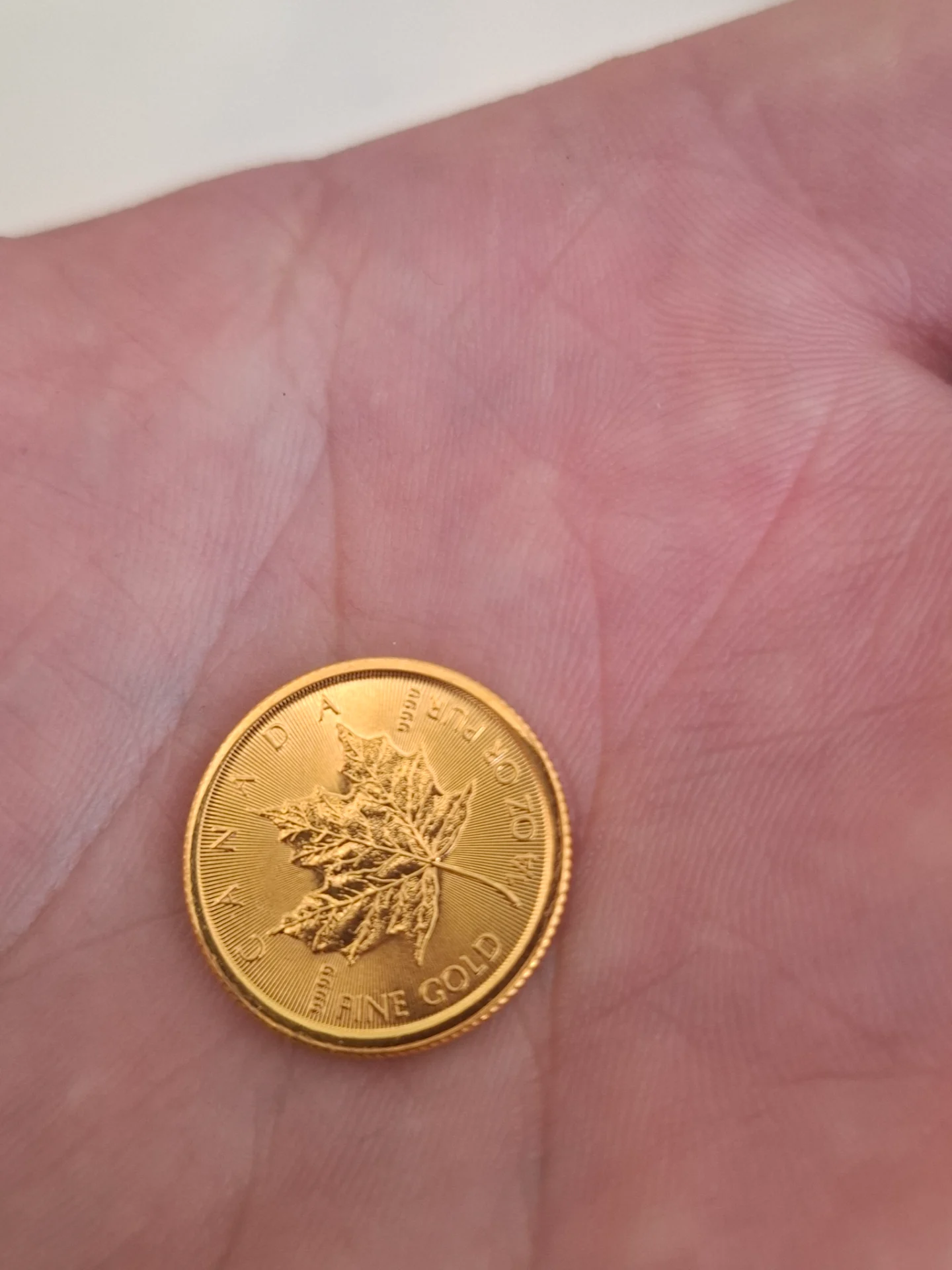 Moneda 24k 8gr – fotografia 4 din 6