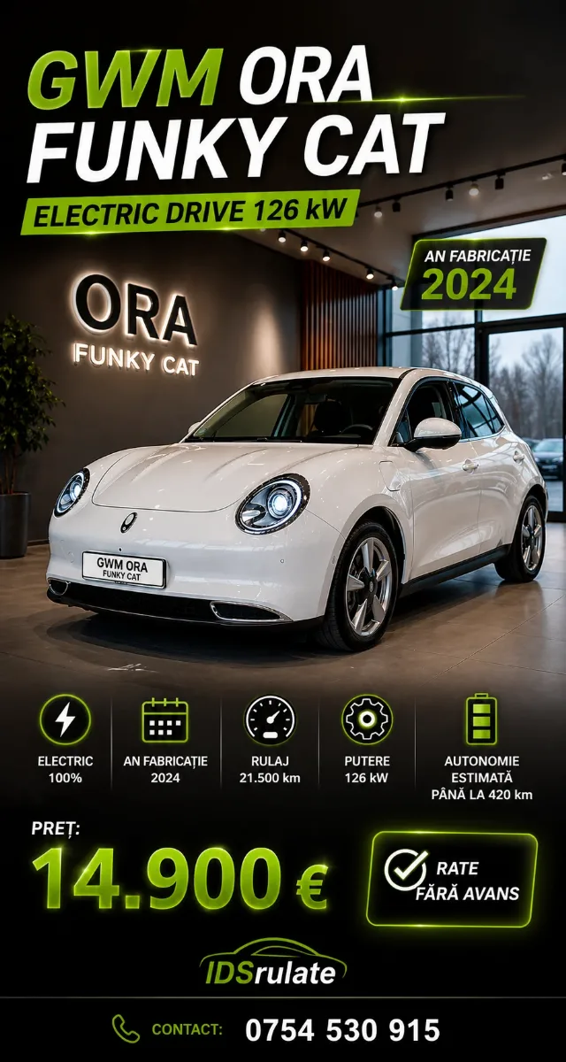 Ora Funky Cat electric drive 126 kW – Alexandria, Teleorman
