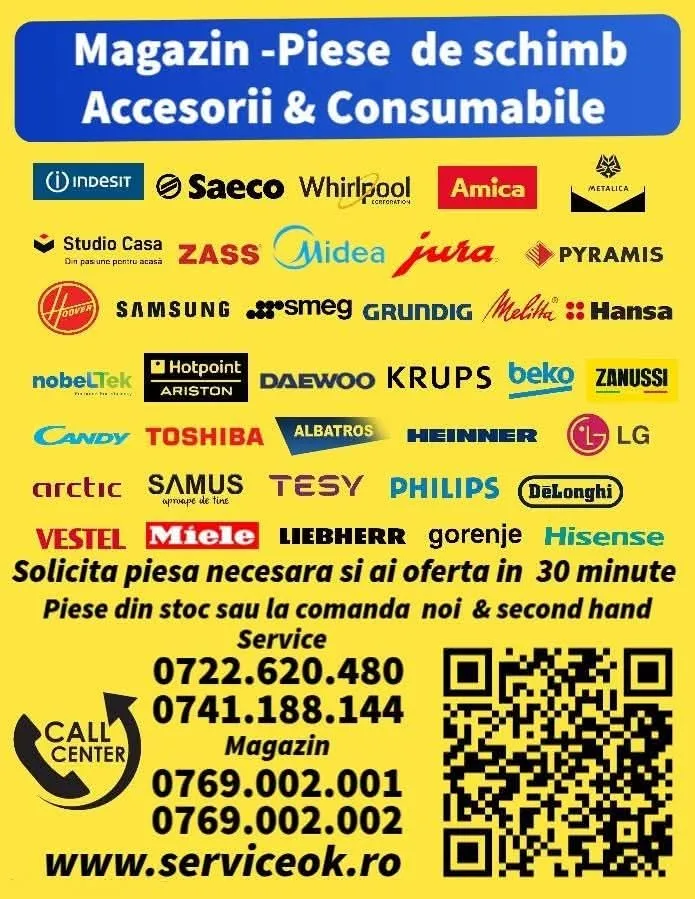 Piese de schimb electrocasnice – Braila, Brăila