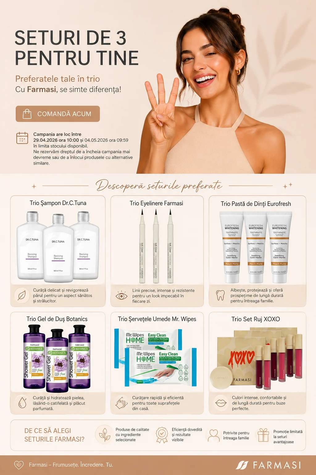 Produse Farmasi ×3 – fotografia 1 din 6