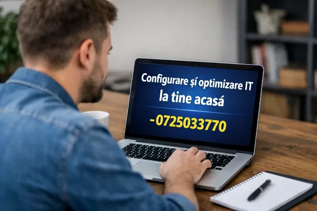 Ofer Servicii de IT la domiciliu – Pitesti, Argeș
