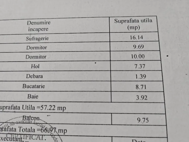 @Vand 70mp ,apartament cu 4 camere decomandat parter balcon 10mp/2mp autorizat,gaze naturale,centrala proprie, scurgere canalizare separata, – fotografia 2 din 5