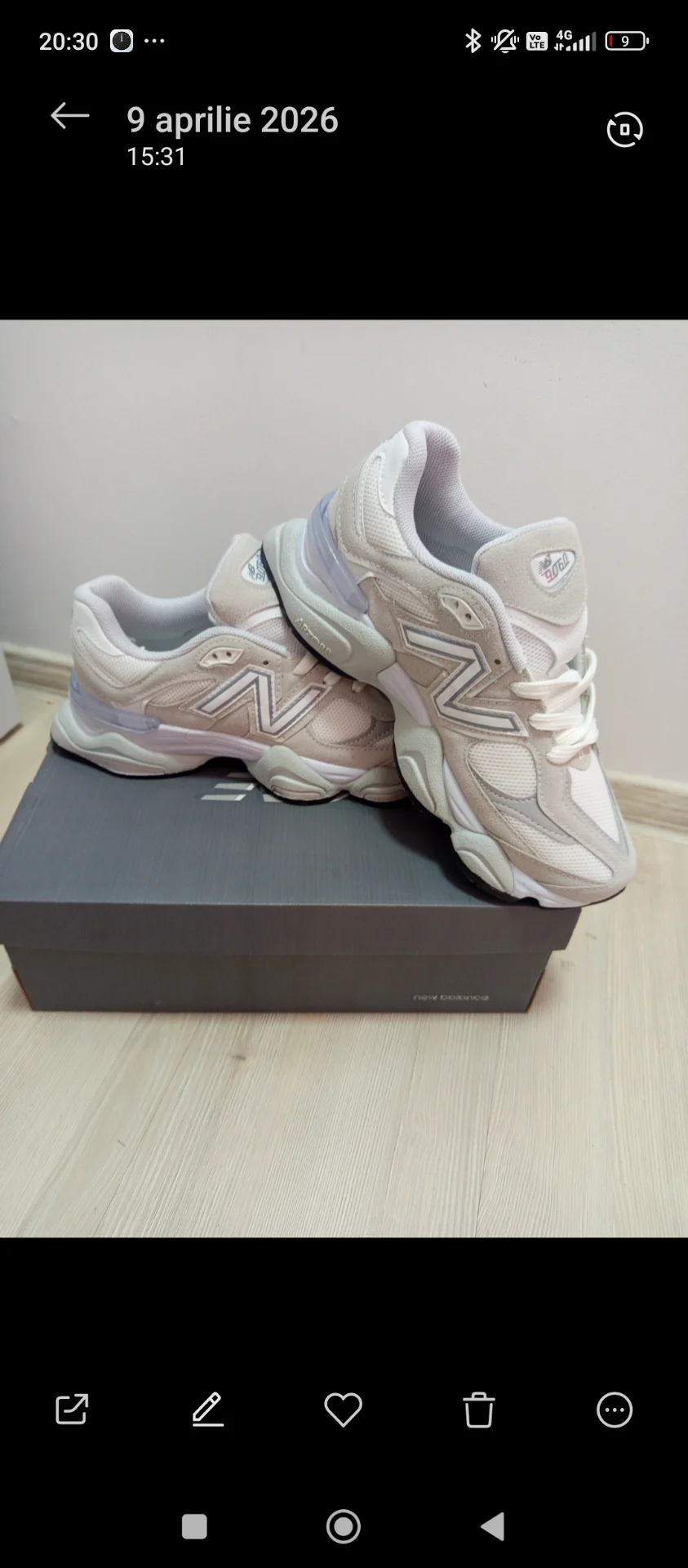 Adidași Newbalance 9060 – fotografia 1 din 2