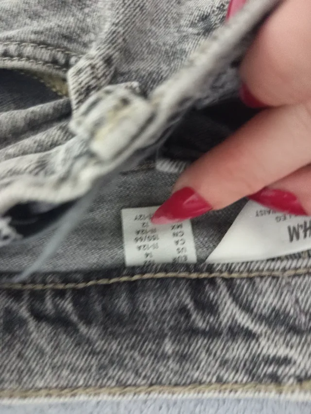 Blugi evazați de fete, mărimea 152 , H&M – fotografia 8 din 8