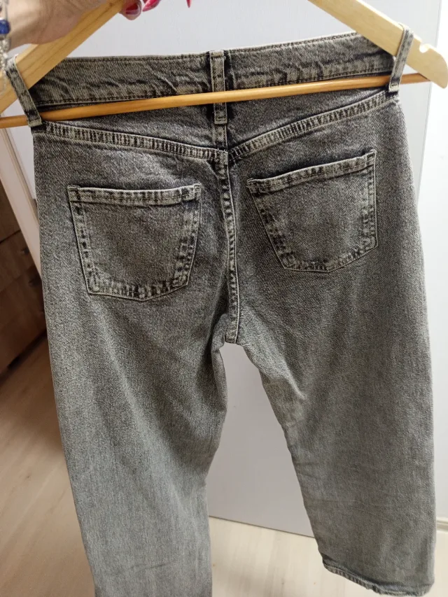 Blugi evazați de fete, mărimea 152 , H&M – fotografia 2 din 8