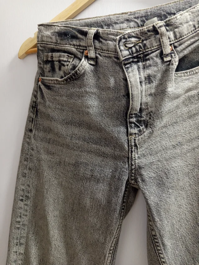 Blugi evazați de fete, mărimea 152 , H&M – Zalau, Sălaj