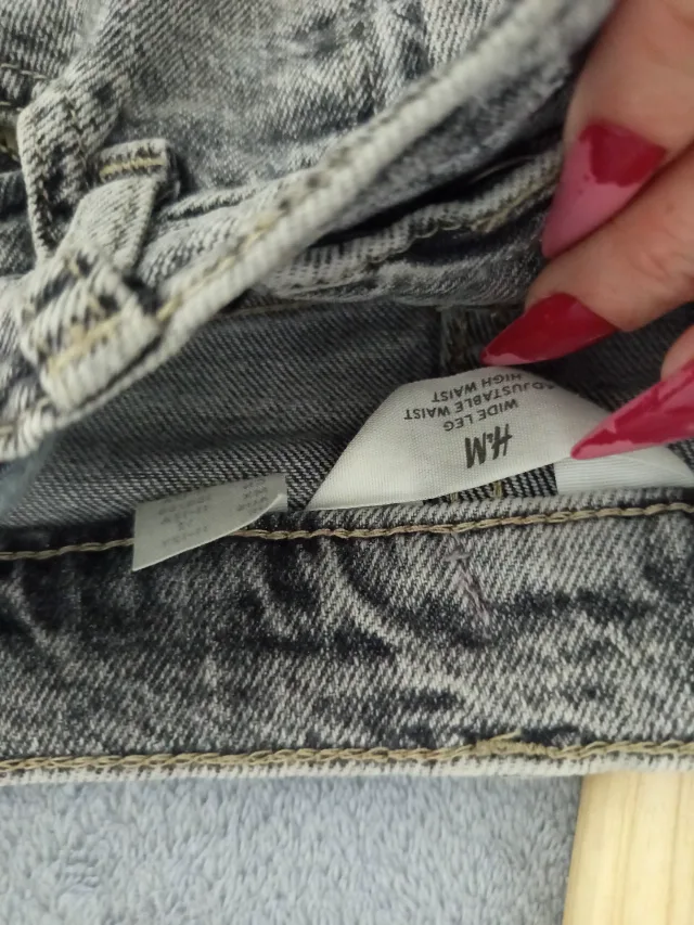 Blugi evazați de fete, mărimea 152 , H&M – fotografia 7 din 8