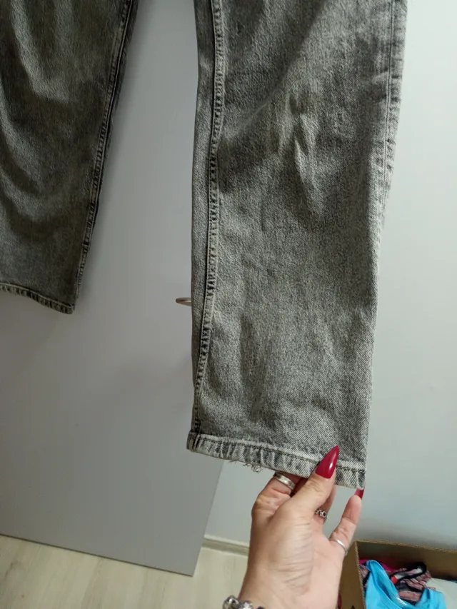 Blugi evazați de fete, mărimea 152 , H&M – fotografia 4 din 8