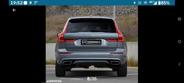 Volvo XC60 D4 R-design| Automat | 2020 Piele | Cârlig | Full LED – fotografia 2 din 8
