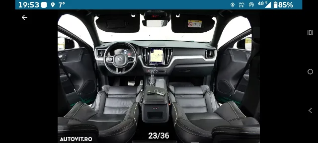 Volvo XC60 D4 R-design| Automat | 2020 Piele | Cârlig | Full LED – fotografia 8 din 8