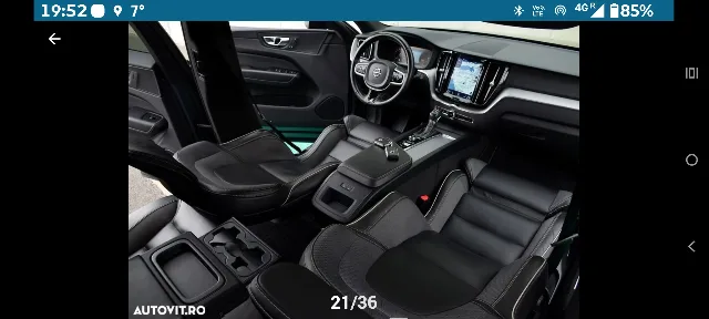 Volvo XC60 D4 R-design| Automat | 2020 Piele | Cârlig | Full LED – fotografia 6 din 8