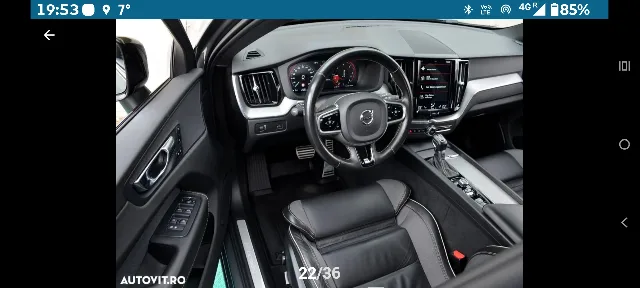 Volvo XC60 D4 R-design| Automat | 2020 Piele | Cârlig | Full LED – fotografia 7 din 8