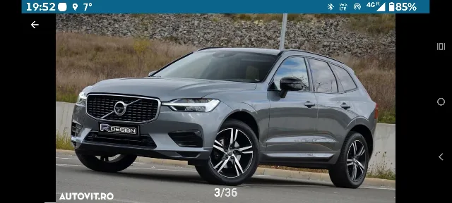 Volvo XC60 D4 R-design| Automat | 2020 Piele | Cârlig | Full LED – fotografia 4 din 8