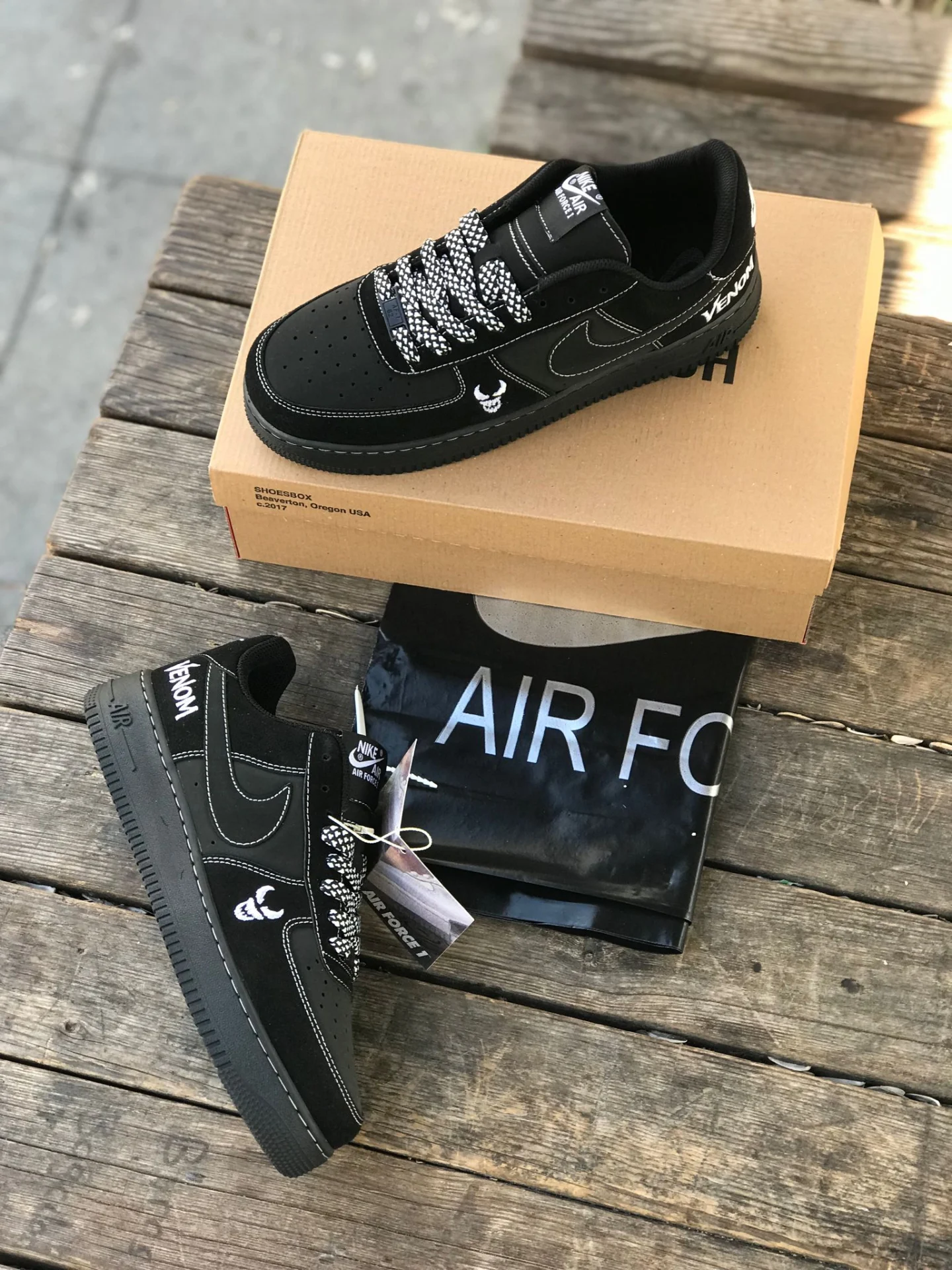 Nike AF 1 low venom wmns black – fotografia 1 din 7