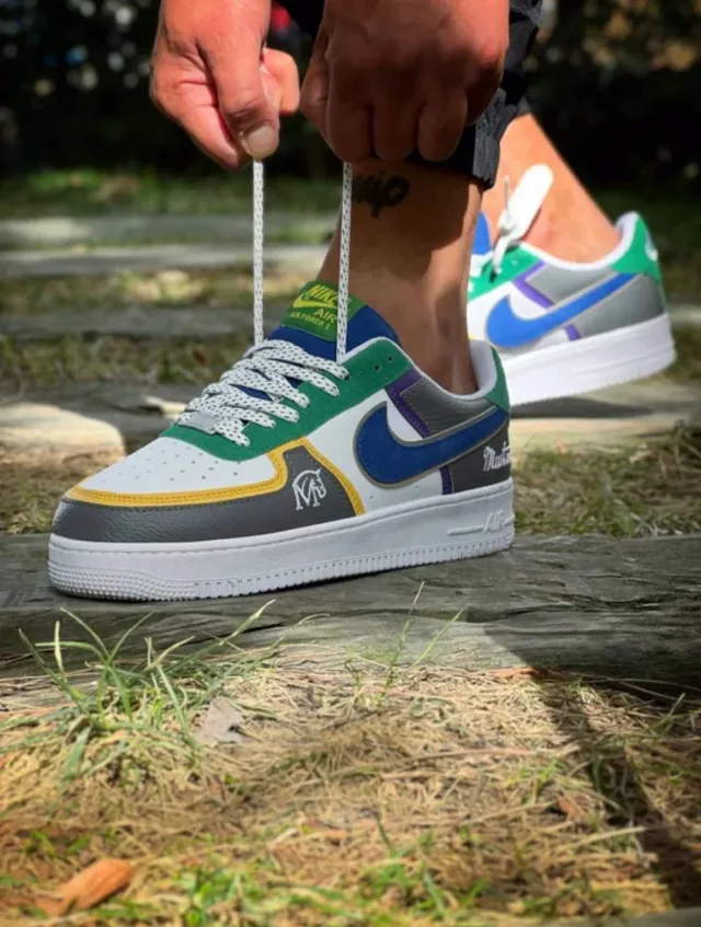 Nike Air Force 1 Mustang white/green-grey – Sector 2, București