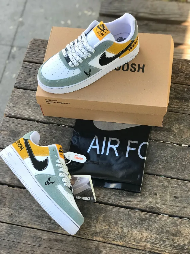 Nike AF1 low venom wmns white/teal – fotografia 4 din 4