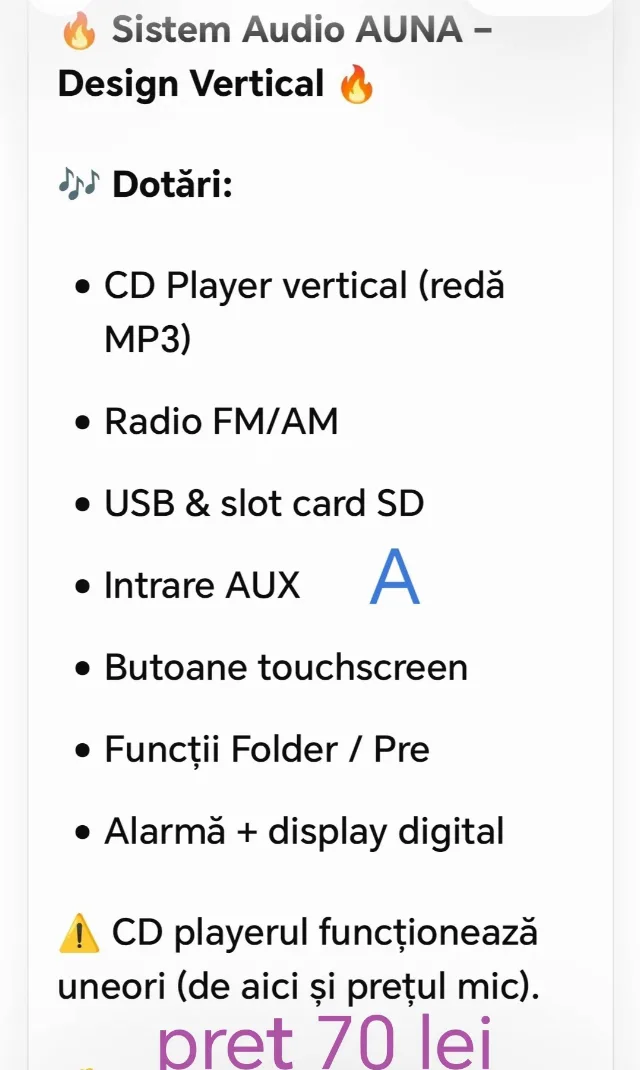 Sistem audio Auna – fotografia 5 din 5