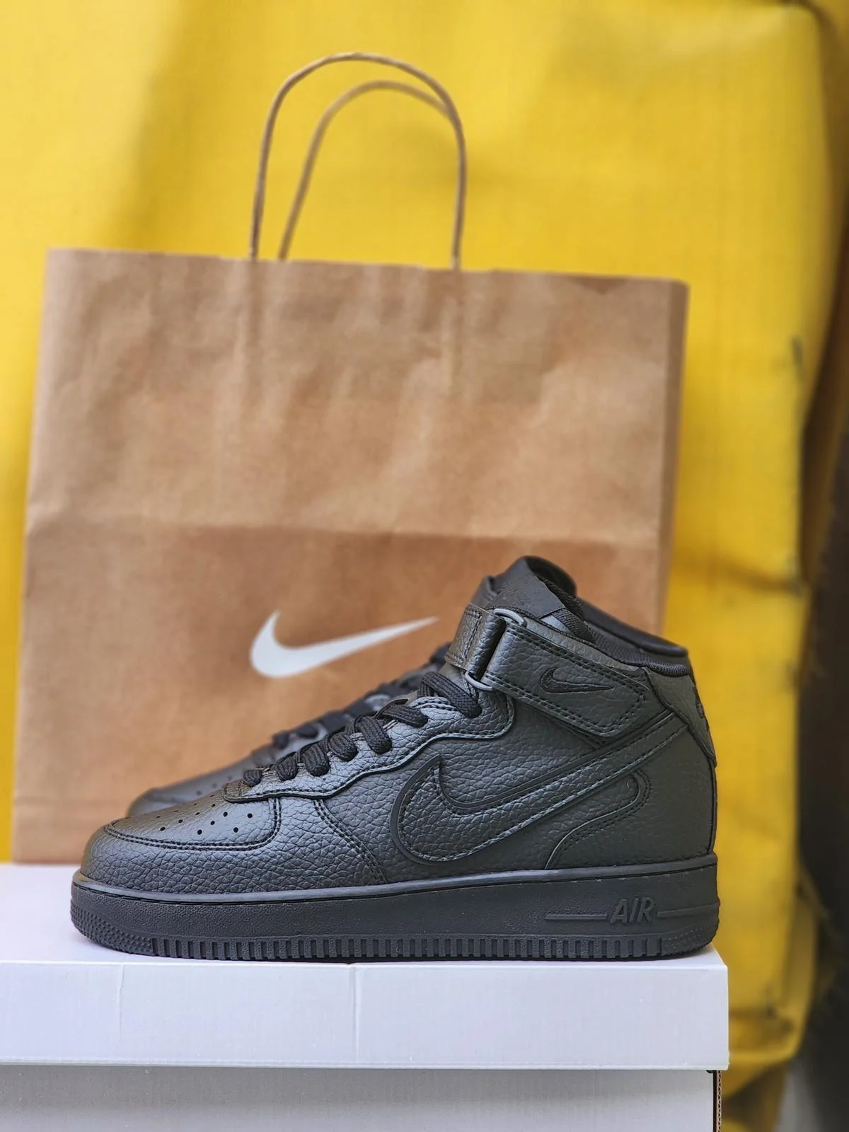 Nike AF1 Mid '07 Black – fotografia 1 din 1