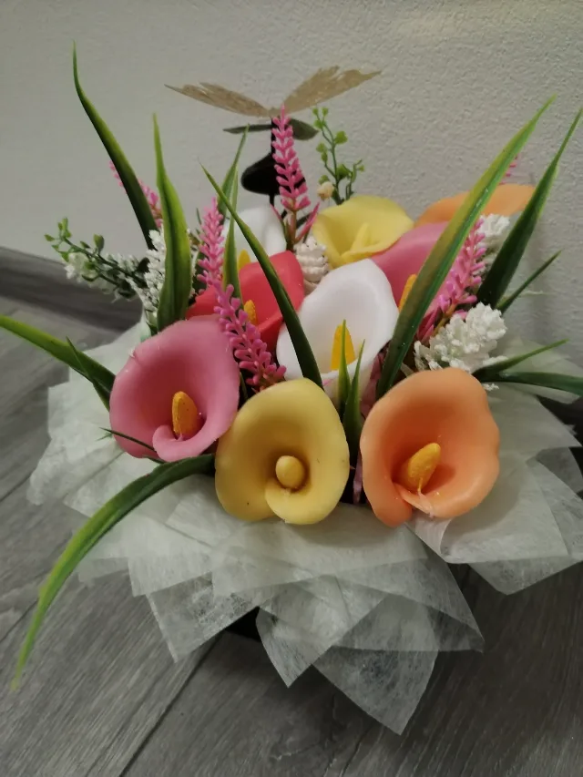 Aranjamente florale parfumate din baza de săpun – fotografia 2 din 2