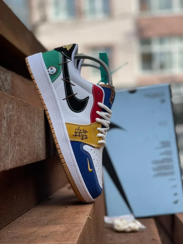 Nike Air Jordan 1 Low WMNS White/Yellow – Sector 2, București
