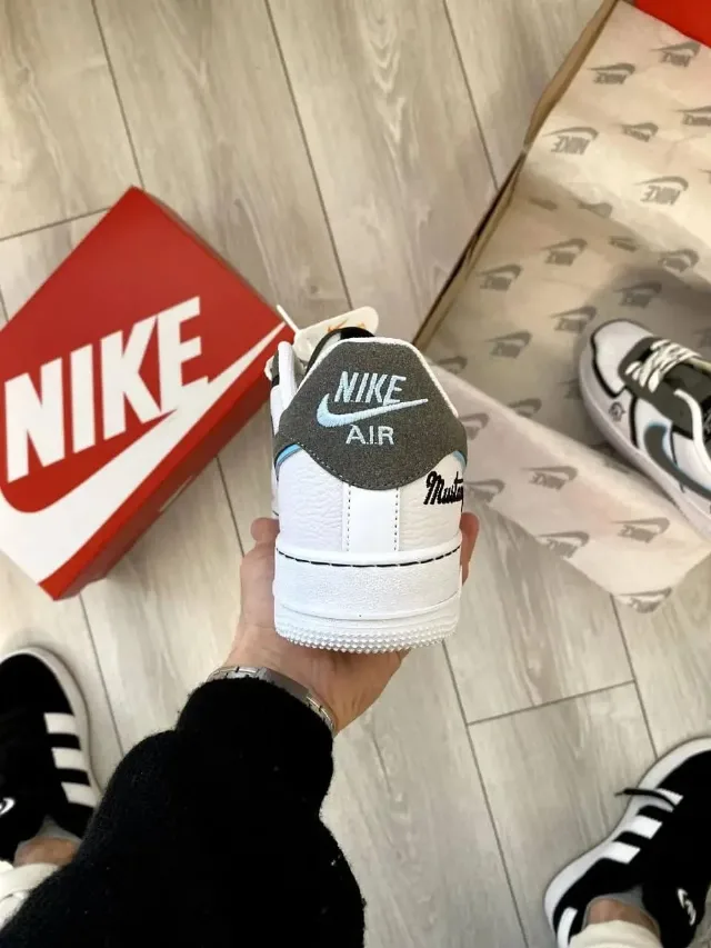 Nike Air Force 1 Mustang white/grey – fotografia 4 din 8