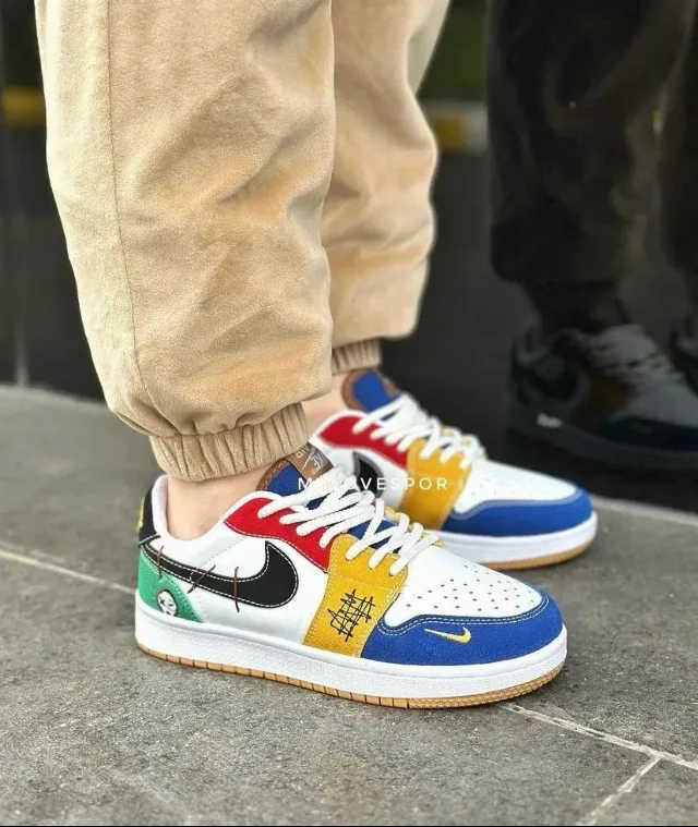 Nike Air Jordan 1 Low WMNS White/Yellow – fotografia 2 din 6