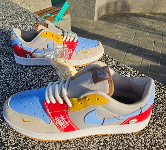 Nike Air Jordan 1 low`07 White/Blanc – fotografia 2 din 4