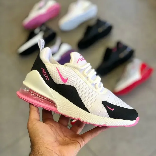 Nike Air Max 27C White & Pinck – fotografia 2 din 3