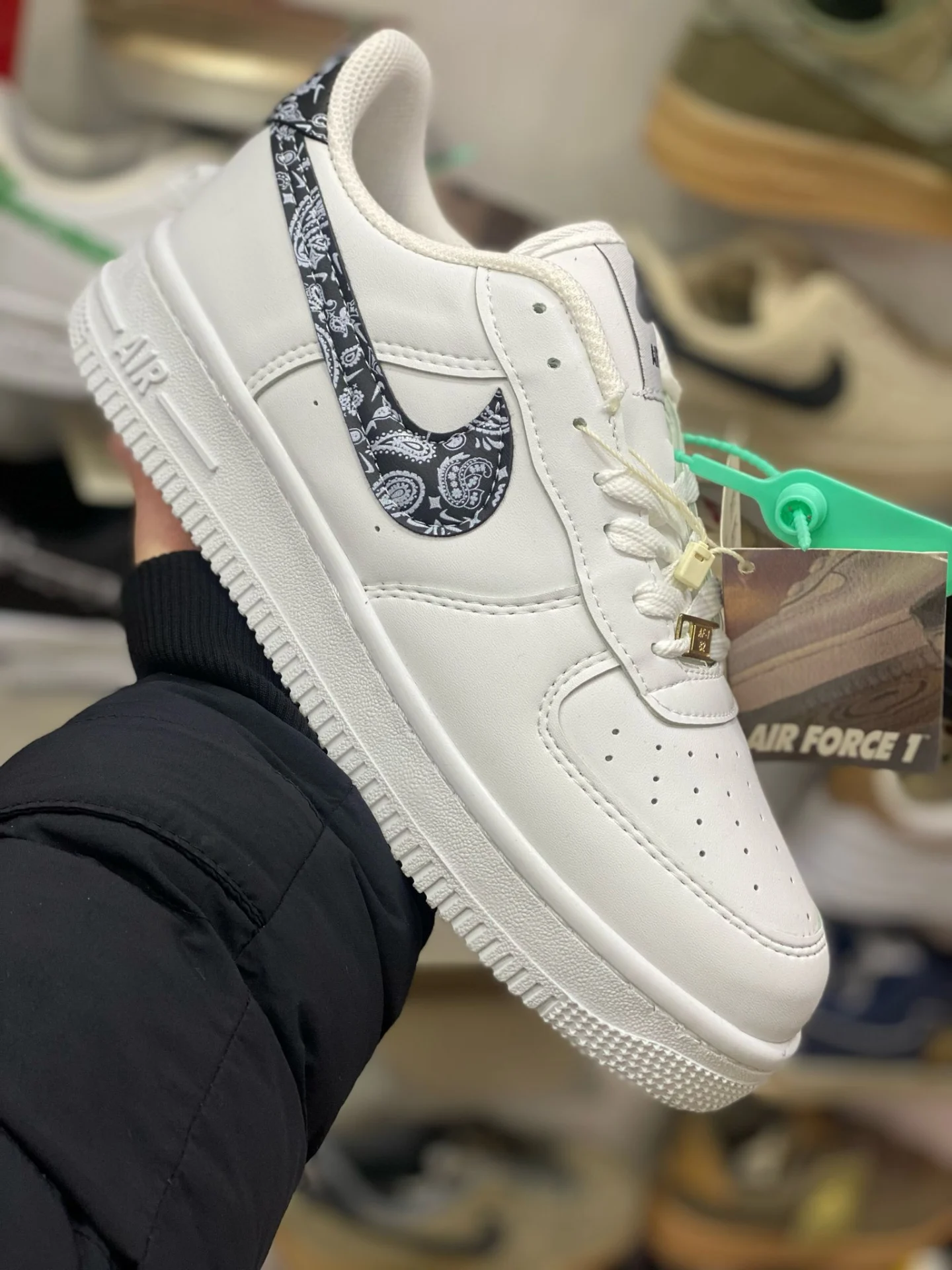 Nike AF1 Low white/black – fotografia 1 din 5