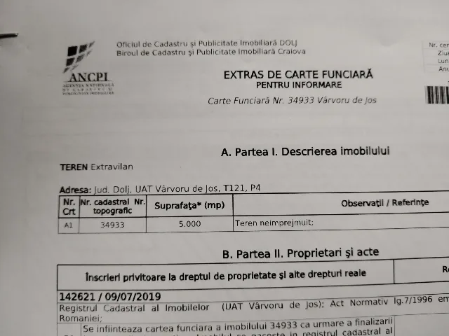 Vând teren agricol extravilan – fotografia 2 din 4