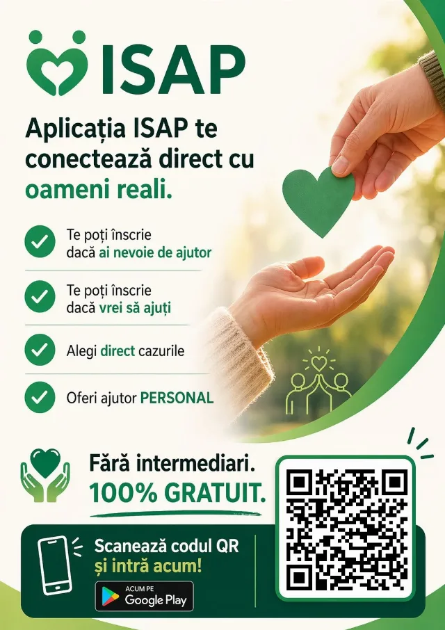 APLICATIE AJUTOR GRATUIT – Sector 4, București