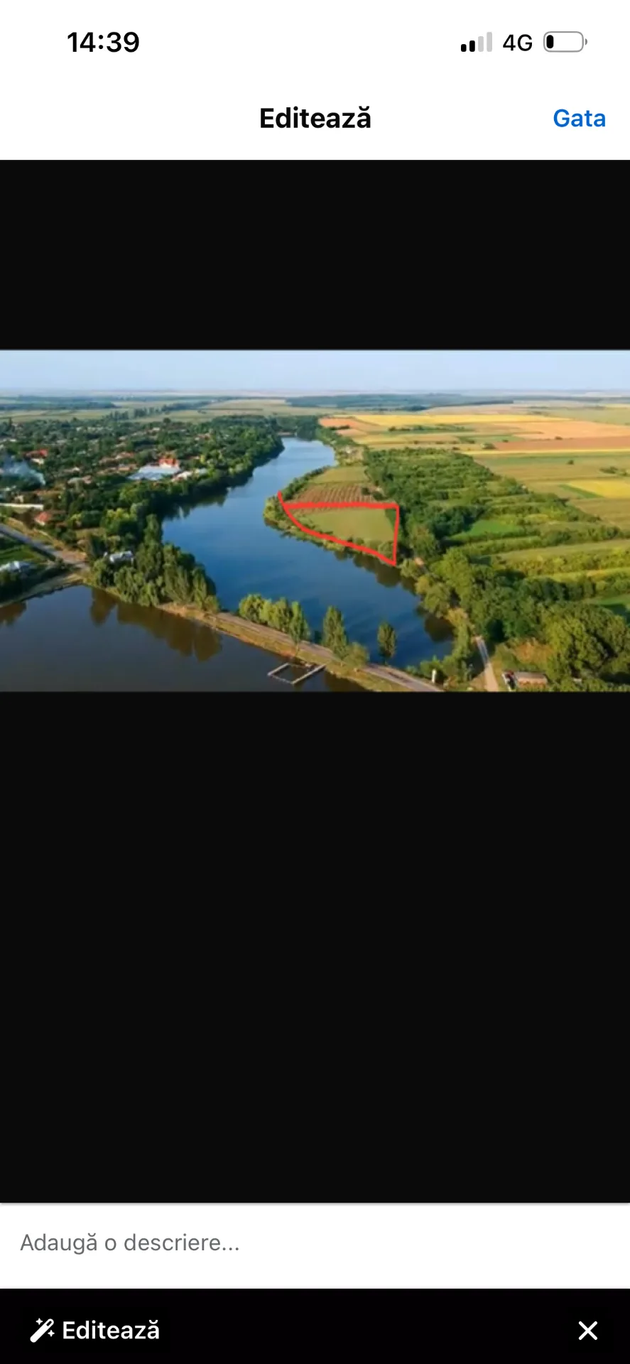 Intravilan 5000 mp deschidere lac – Maia, Ialomița