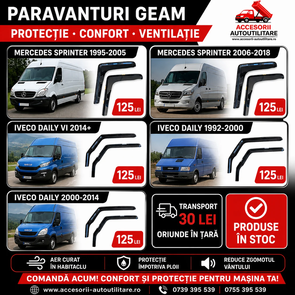 Paravanturi geam – Calnicu de Sus, Gorj