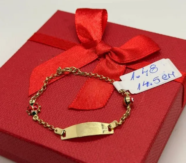 Brățări Aur14 k ( 585 ) fetițe și baieti – fotografia 8 din 8